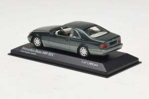 Mercedes 600 SEC W140 Verde Metalizado Minichamps 1:43 430032604 Metal - imagem 3 de 4