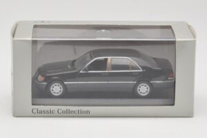 Mercedes 600 SEL W140 Black Metallic Minichamps 1:43 940035400 Metal - imagem 4 de 4