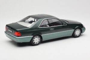 Mercedes 600 SEC W140 Coupe Green Metallic KK-Scale 1:18 KKDC180343 Metal - imagem 2 de 6