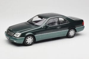 Mercedes 600 SEC W140 Coupe Green Metallic KK-Scale 1:18 KKDC180343 Metal