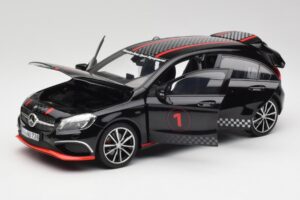 Mercedes A-Class W176 AMG Preto Norev 1:18 183596 Metal - imagem 2 de 8
