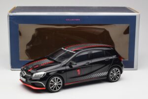 Mercedes A-Class W176 AMG Preto Norev 1:18 183596 Metal - imagem 8 de 8