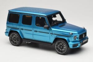 Mercedes AMG G63 W463 Hyper Blue Magno GT Spirit 1:18 GT925 Resina - imagem 4 de 6