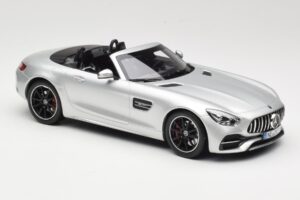 Mercedes AMG GT C Roadster R190 Prata Norev 1:18 183453 Metal - imagem 4 de 6