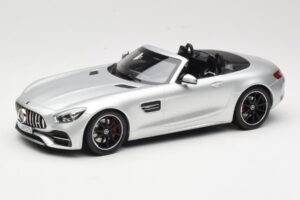 Mercedes AMG GT C Roadster R190 Prata Norev 1:18 183453 Metal