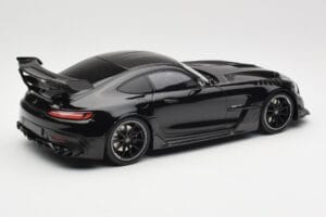 Mercedes AMG GT C190 Black Series Jet Black Metallic Minichamps 1:18 155032024 Metal - imagem 2 de 6