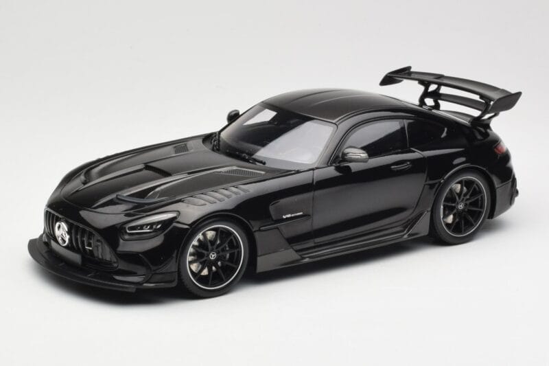 Mercedes AMG GT C190 Black Series Jet Black Metallic Minichamps 1:18 155032024 Metal