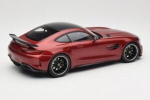 Mercedes AMG GT R C190 Jupiter Red Metallic Minichamps 1:18 155036027 Metal - imagem 2 de 6