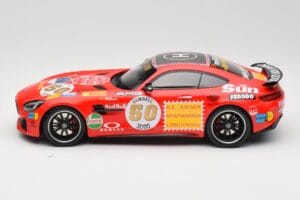 Mercedes AMG GT R C190 Ouro Rosé Minichamps 1:18 155036024 Metal - imagem 3 de 6