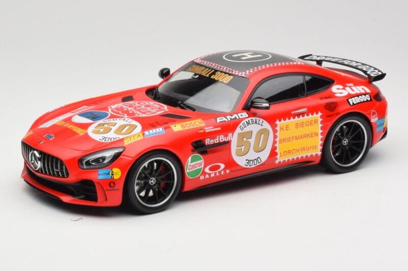 Mercedes AMG GT R C190 Ouro Rosé Minichamps 1:18 155036024 Metal