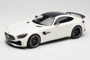 Mercedes AMG GT R C190 Branco Metálico Minichamps 1:18 155036028 Metal