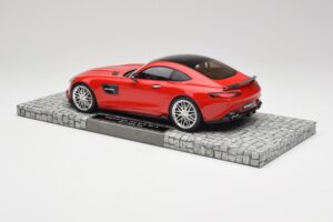 Mercedes Brabus AMG GT S C190 600 Mars Vermelho Minichamps 1:18 107032521 Metal - imagem 5 de 6