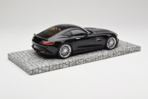 Mercedes Brabus AMG GT S C190 Obsidian Preto Minichamps 1:18 107032520 Metal - imagem 2 de 6
