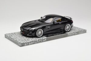 Mercedes Brabus AMG GT S C190 Obsidian Preto Minichamps 1:18 107032520 Metal
