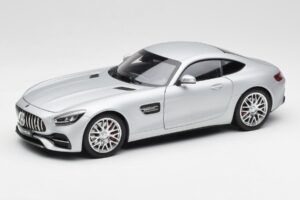 Mercedes AMG GT S C190 Designo Iridium Prata Magno Norev 1:18 B66960485 Metal