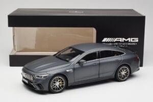 Mercedes AMG GT 63 S X290 Aero Package Designo Selenite Cinzento Magno Norev 1:18 B66961038 Metal - imagem 8 de 8