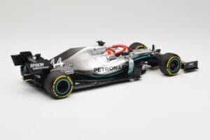 Mercedes AMG Petronas Motorsport W10 #44 L. Hamilton Winner Monaco GP 2019 Minichamps 1:18 110190644 Metal - imagem 2 de 6