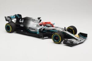 Mercedes AMG Petronas Motorsport W10 #44 L. Hamilton Winner Monaco GP 2019 Minichamps 1:18 110190644 Metal - imagem 4 de 6