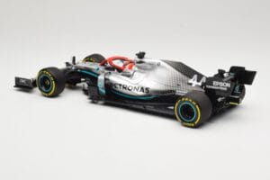 Mercedes AMG Petronas Motorsport W10 #44 L. Hamilton Winner Monaco GP 2019 Minichamps 1:18 110190644 Metal - imagem 5 de 6