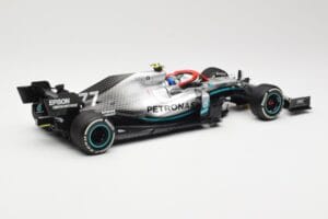 Mercedes AMG Petronas W10 #77 V. Bottas 3rd Place Monaco GP 2019 Minichamps 1:18 110190677 Metal - imagem 2 de 6
