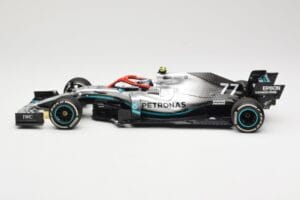 Mercedes AMG Petronas W10 #77 V. Bottas 3rd Place Monaco GP 2019 Minichamps 1:18 110190677 Metal - imagem 3 de 6