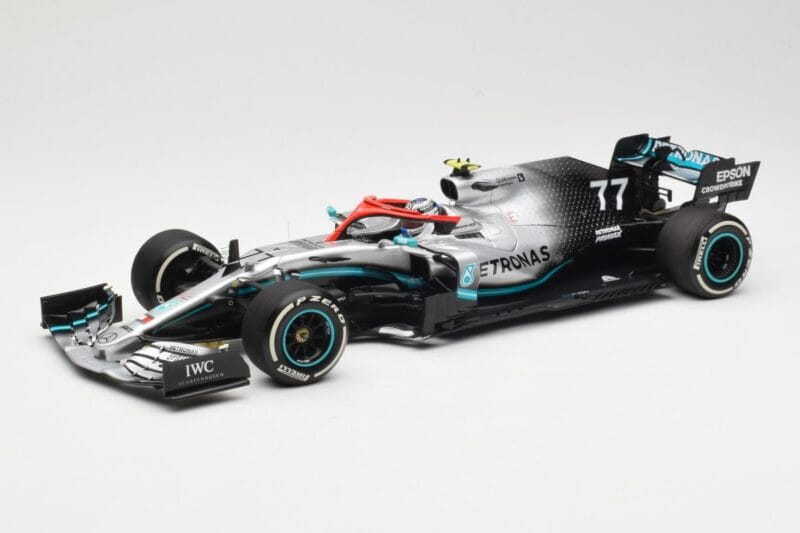 Mercedes AMG Petronas W10 #77 V. Bottas 3rd Place Monaco GP 2019 Minichamps 1:18 110190677 Metal