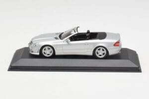 Mercedes AMG SL63 R230 Prata Wheels Type 2 Minichamps 1:43 SL63001 Metal
