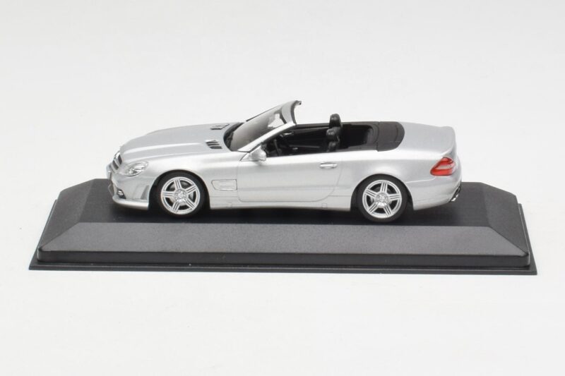 Mercedes AMG SL63 R230 Prata Wheels Type 2 Minichamps 1:43 SL63001 Metal