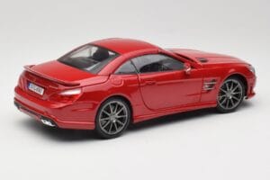 Mercedes AMG SL 63 R231 Vermelho Maisto 1:18 36199 Metal - imagem 3 de 8