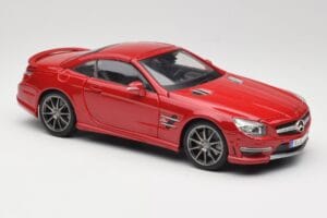Mercedes AMG SL 63 R231 Vermelho Maisto 1:18 36199 Metal - imagem 6 de 8