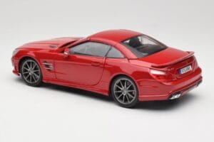 Mercedes AMG SL 63 R231 Vermelho Maisto 1:18 36199 Metal - imagem 7 de 8