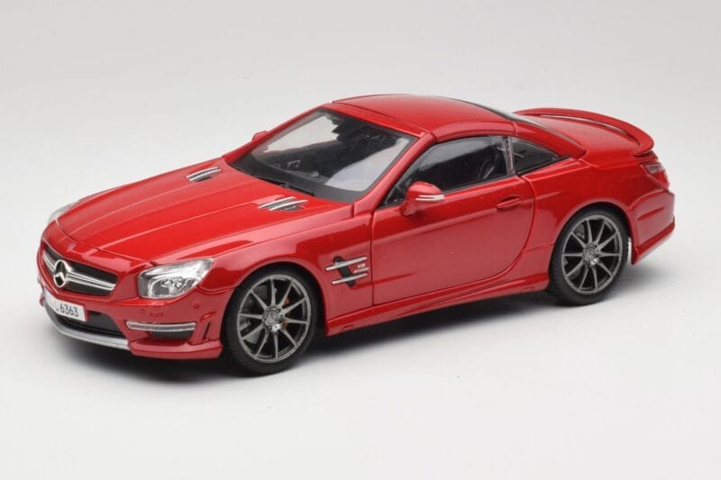 Mercedes AMG SL 63 R231 Vermelho Maisto 1:18 36199 Metal