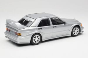 Mercedes 190E W201 2.5-16 EVO 2 Astral Prata Metallic Minichamps 1:18 155036101 Metal - imagem 2 de 6