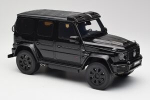 Mercedes Brabus G800 W463 4x4 Obsidian Preto GT Spirit 1:18 GT500 Resina - imagem 4 de 6