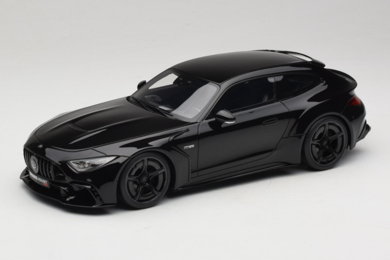 Mercedes Brabus Rocket GTS Obsidian Preto GT Spirit 1:18 GT544 Resina