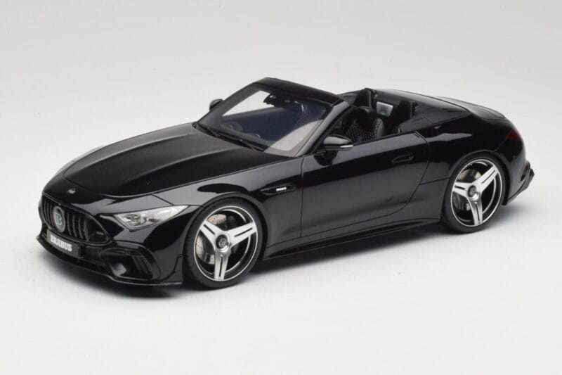 Mercedes Brabus S-Class W223 750 Bodo Buschmann Edition Obsidian Black GT Spirit 1:18 GT503 Resina