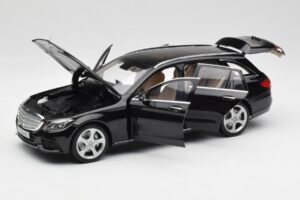 Mercedes C-Class S205 T-Modell Preto Norev 1:18 B66960259 Metal - imagem 2 de 8