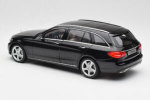 Mercedes C-Class S205 T-Modell Preto Norev 1:18 B66960259 Metal - imagem 7 de 8