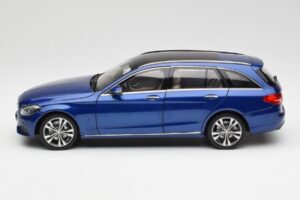 Mercedes C-Class S205 T-Modell Brilliant Azul Metálico Norev 1:18 B66960257 Metal - imagem 4 de 8