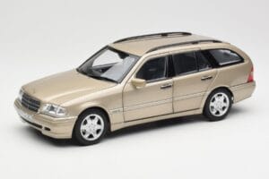 Mercedes C-Class T-Model W202 Smoke Silver Norev 1:18 183388 Metal