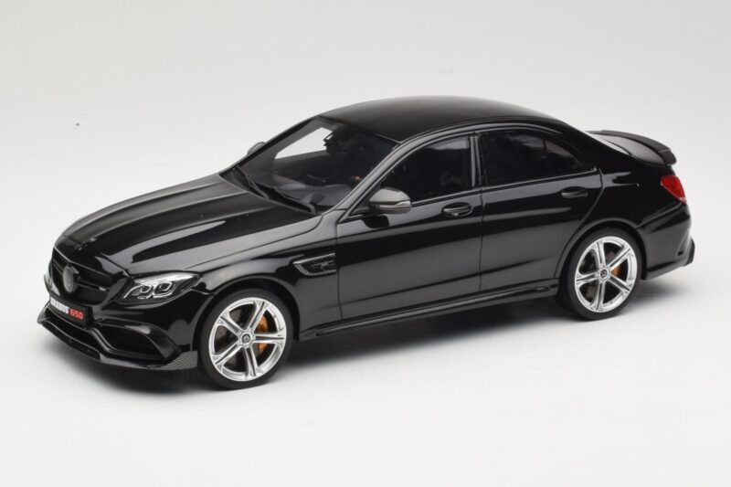 Mercedes C-Class W205 Brabus 650 Preto GT Spirit 1:18 GT132 Resina