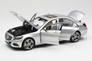 Mercedes C-Class W205 Iridium Prata Metálico Norev 1:18 B66960253 Metal - imagem 2 de 8