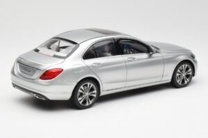 Mercedes C-Class W205 Iridium Prata Metálico Norev 1:18 B66960253 Metal - imagem 3 de 8