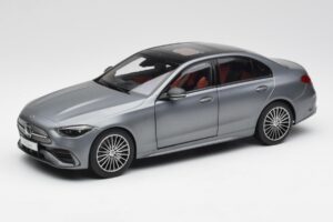 Mercedes C-Class W206 Designo Selenite Cinzento Magno NZG 1:18 B66960638 Metal