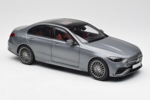Mercedes C-Class W206 Designo Selenite Cinzento Magno NZG 1:18 B66960638 Metal - imagem 6 de 8