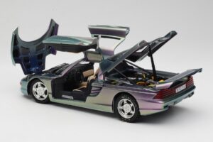 Mercedes C112 Roxo Guiloy 1:18 GI001 Metal - imagem 5 de 8