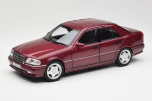 Mercedes AMG C36 W202 Almandine Vermelho Norev 1:18 B66040706 Metal