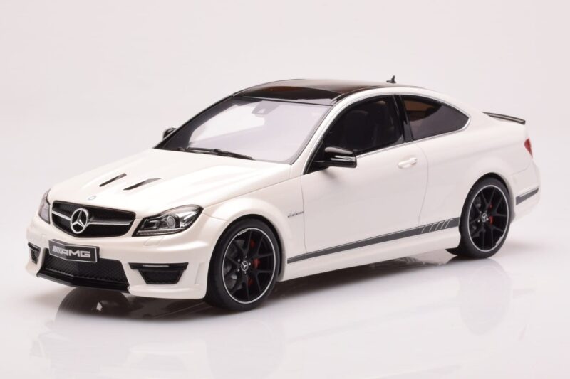 Mercedes AMG C63 W204 Edition 507 Branco GT Spirit 1:18 GT899 Resina