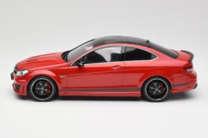 Mercedes AMG C63 W204 Edition 507 Vermelho GT Spirit 1:18 GT920 Resina - imagem 3 de 5