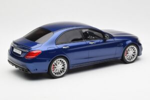 Mercedes AMG C63 S W205 Azul GT Spirit 1:18 ZM044 Resina - imagem 2 de 6